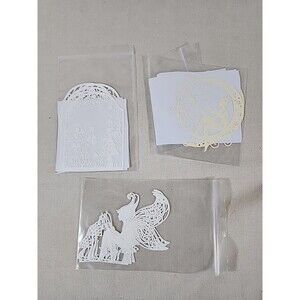 Lot Of 17+ Scrap Booking Stencils Fairys Gnomes And More